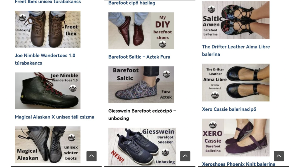 Barefootbudapest Youtube csatorna