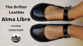 The Drifter Leather Alma Libre barefoot balerina