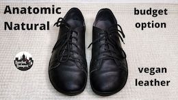 Anatomic Natural barefoot vegán félcipő