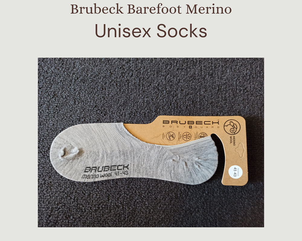 Brubeck barefoot cipőteszt uniszex merino gyapjú zokni