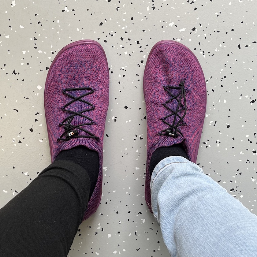 Brubeck barefoot cipőteszt - női modell volumen